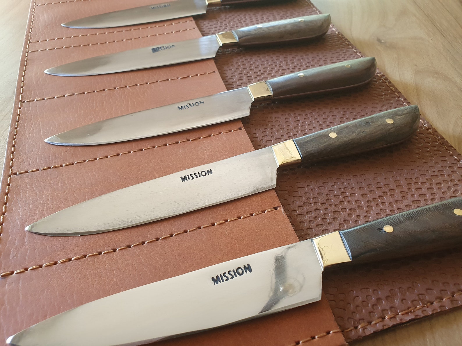 Argentine Gaucho STEAK KNIVES SET x 8 Stainless Steel Mission Etsy