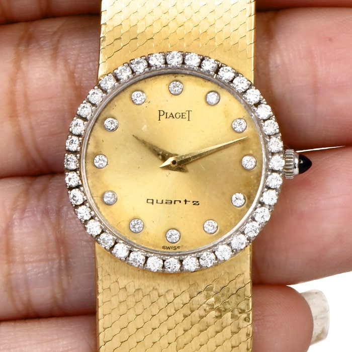 ピアジェ ヴィンテージ ダイヤモンド 18K イエローゴールド