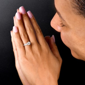 Cartier 1895 Collection 1.77 Carat Diamond Engagement Ring Platinum image 4