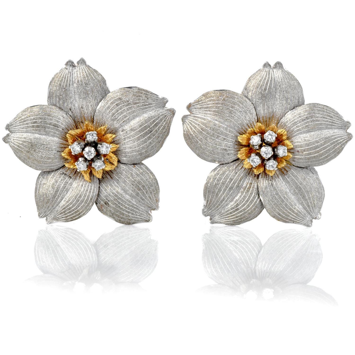 Buccellati daisy earrings discount