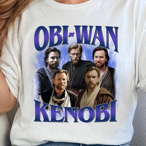 Maglietta Obi-Wan Kenobi, maglietta di Star Wars, felpa Jedi Kenobi, maglietta Rebel, maglietta di Star Wars, regalo per il giorno di Star Wars per uomini e donne.