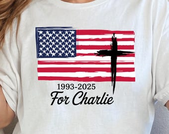 Camiseta Patriota Verdadero del Día de los Caídos: Camiseta RIP Charlie