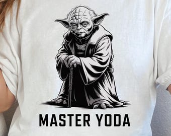 Master Yoda Shirt Do or Do Not Tee Hoodie Star Wars T-Shirt There Is No Try Jedi Grand Master Clone Wars Gift Unisex Star Wars Merch