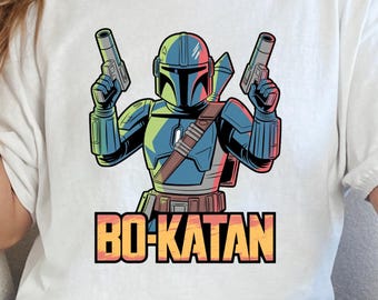 Bo Katan Kryze Shirt, Mandalorian Armor Tee, Star Wars Rebels Merch, Bounty Hunter T-Shirt, Grogu & Bo-Katan Gift Idea