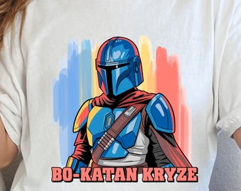 bo katan, bo katan kryze shirt, bo katan shirt, bo-katan mandalorian, bounty hunters, mandalorian shirt, star wars merch,