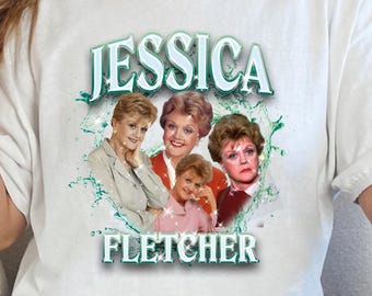 Jessica Fletcher Unisex T-Shirt | Murder She Wrote Fan Tee | Jessica B Fletcher Merch & Hoodie