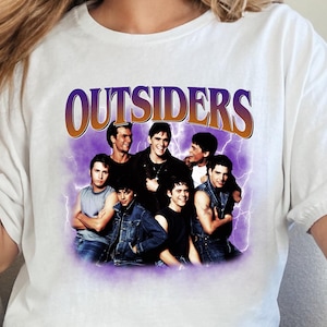 The Outsiders Unisex T-Shirt Hoodie Sweatshirt - Fan Merch Geschenk für Buch- & Filmliebhaber, Freizeitkleidung