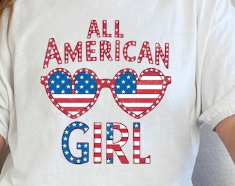 All American hoodie voor meisjes: Patriotic USA Pride