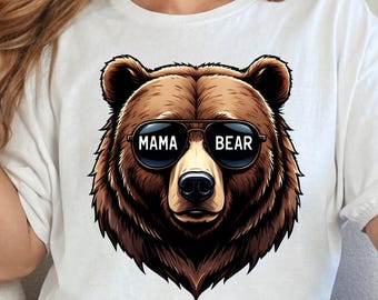 Mama Bear Shirt, Mother’s Day Tee, Best Mom Ever, Love My Mom, Mom Shirt, Cheer Mom Shirt, Happy Mother’s Day, Cool Mama Tee