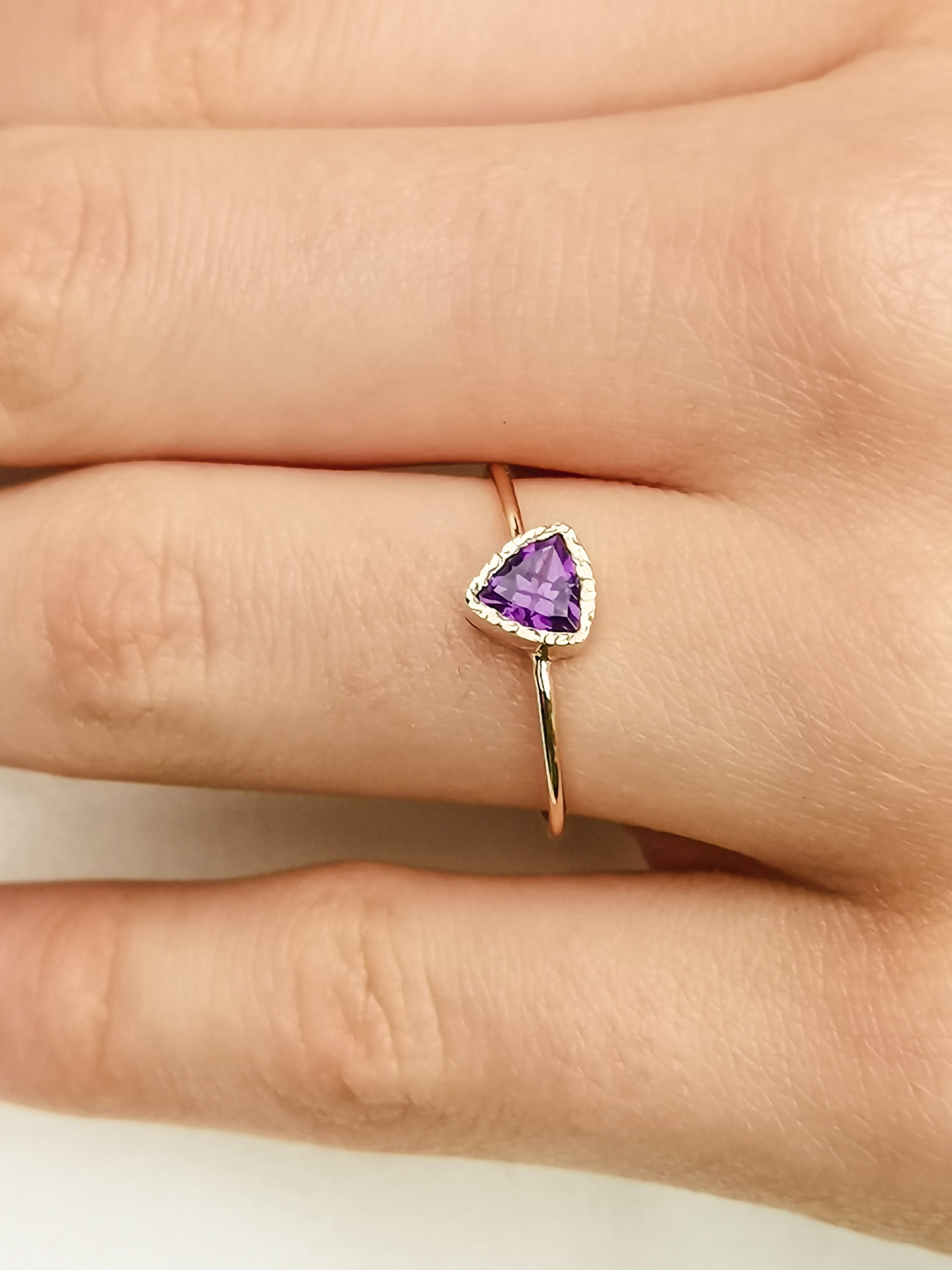 Rose Gold and Amethyst – David Keefe