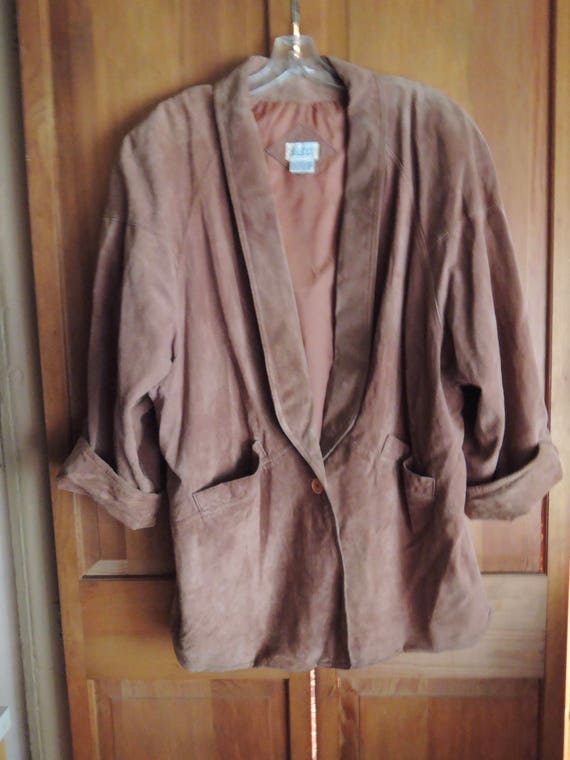1980's Suede Jacket
