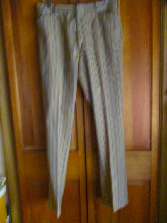 Multi Color Stripe Pants - image 2