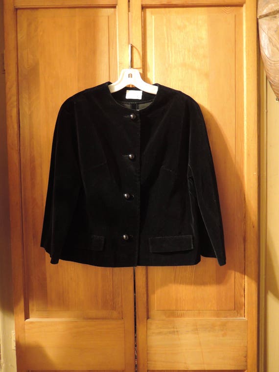 A Black Velvet Suit - image 1