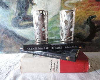 Sterling And Glass Tumblers
