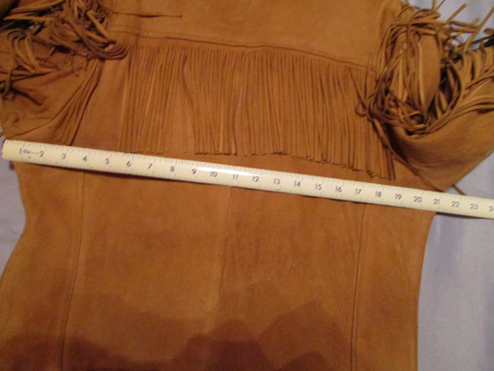 Suede Fringe Jacket - Etsy