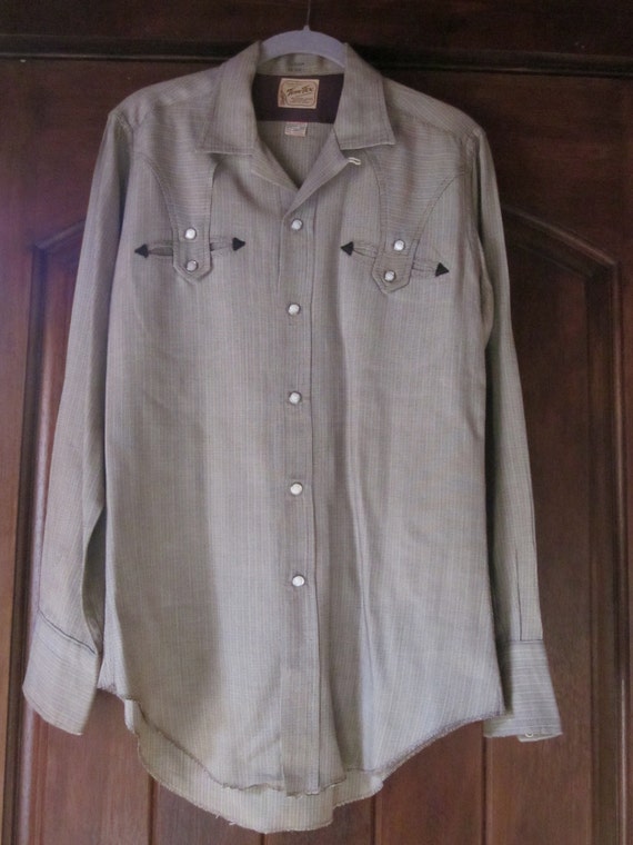 Western Rayon Gaberdine Shirt