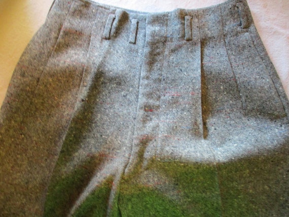 Wool Tweed Pants - image 4