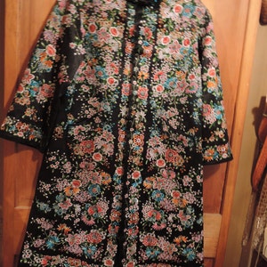 Hand Embroidered Evening Coat image 1