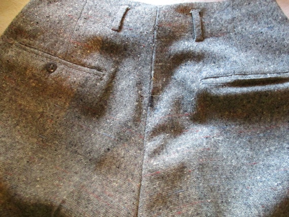 Wool Tweed Pants - image 3