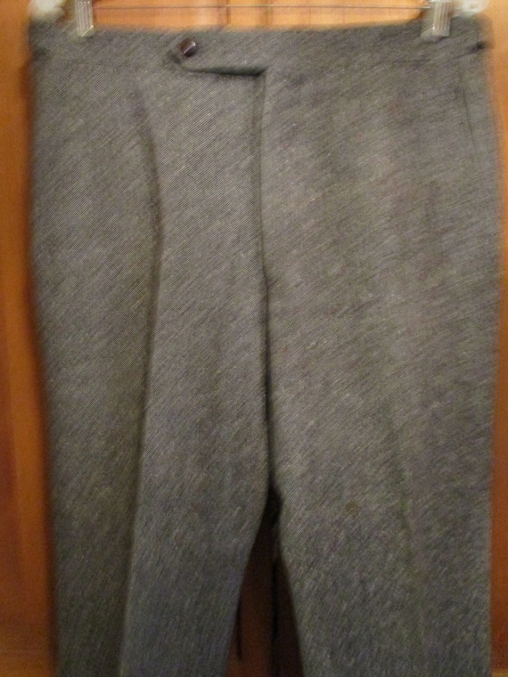 Grey And Blue Donegal Slacks