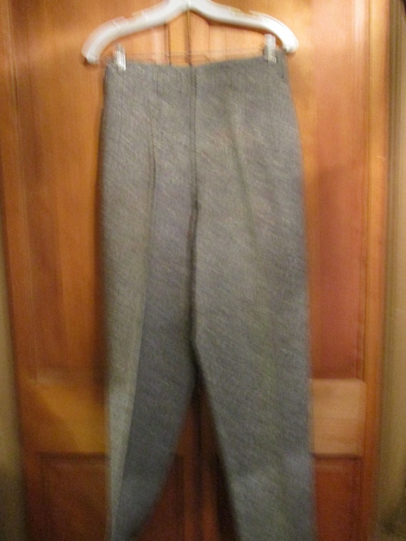 Wool Tweed Pants - image 1