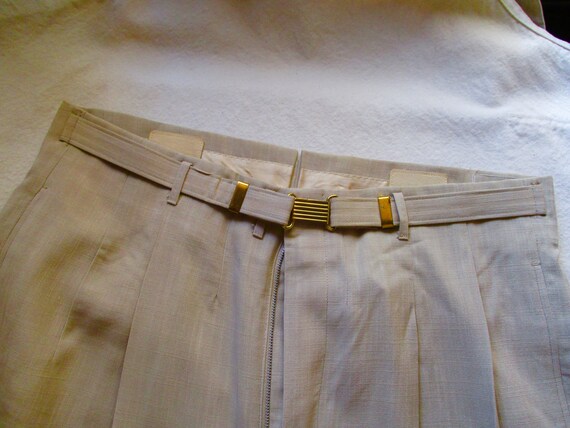 Linen Weave Pants - image 7