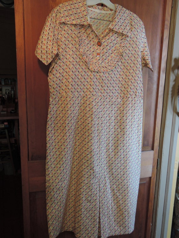 Authentic 1930's Day Dress - image 1