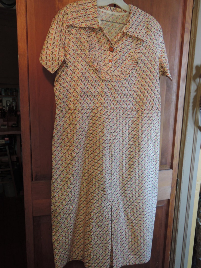 Authentic 1930's Day Dress image 1