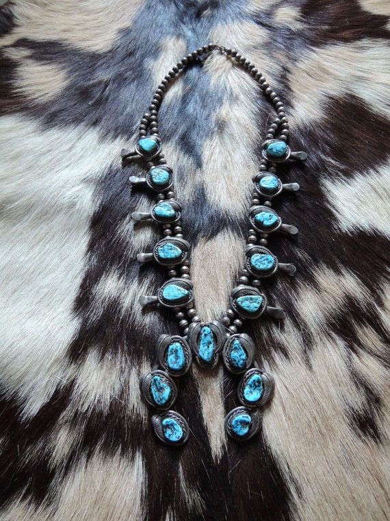 Squash Blossom Necklace Etsy