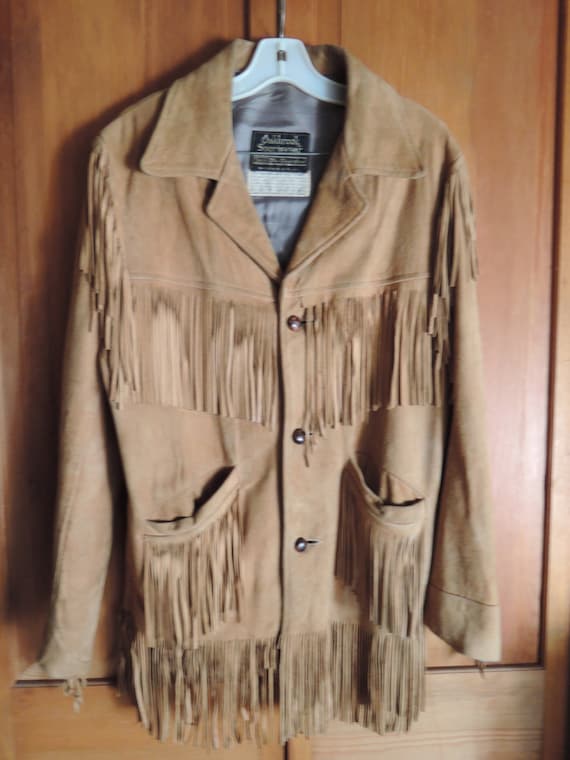 Suede Fringe Jacket