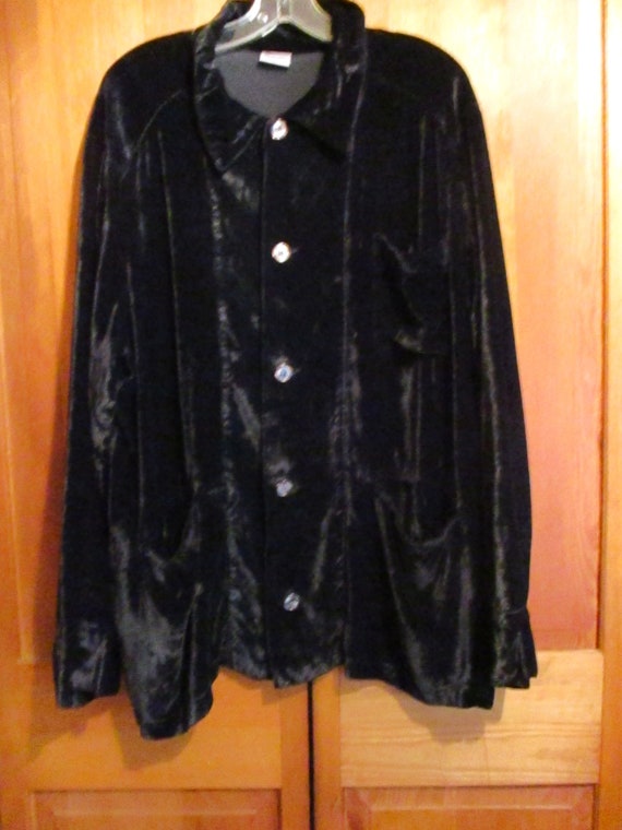 A Black Velvet Jacket