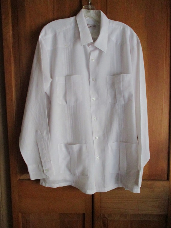 Long Sleeve Guayabera - image 1