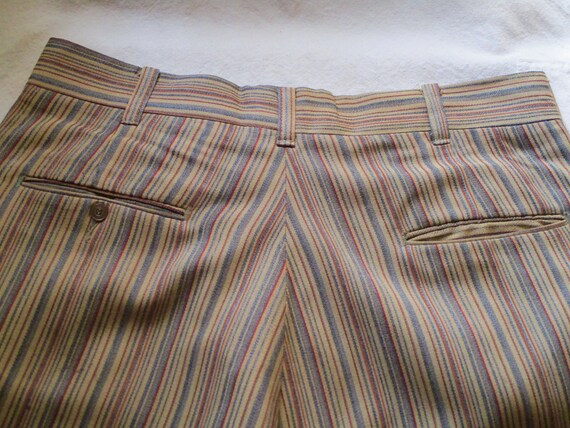 Multi Color Stripe Pants - image 6