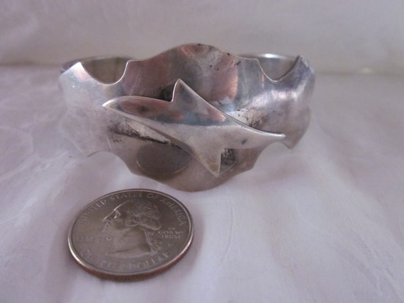 Mexican Silver Bracelet - image 1