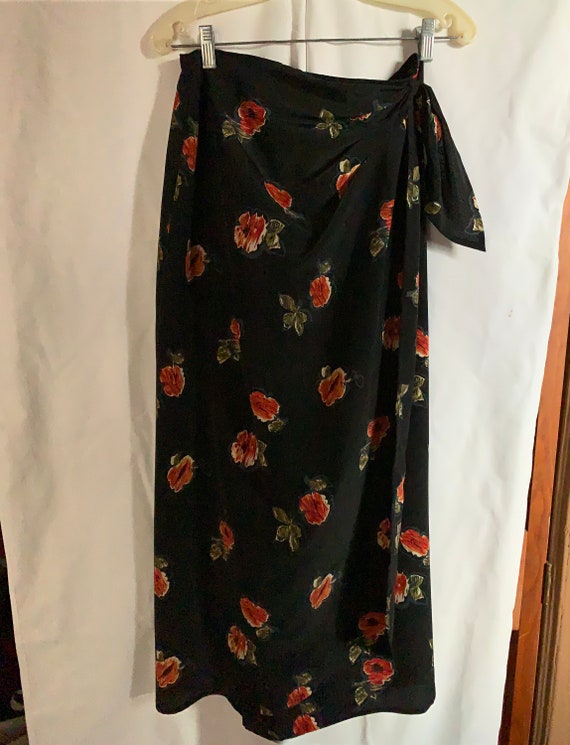 A Wrap Skirt