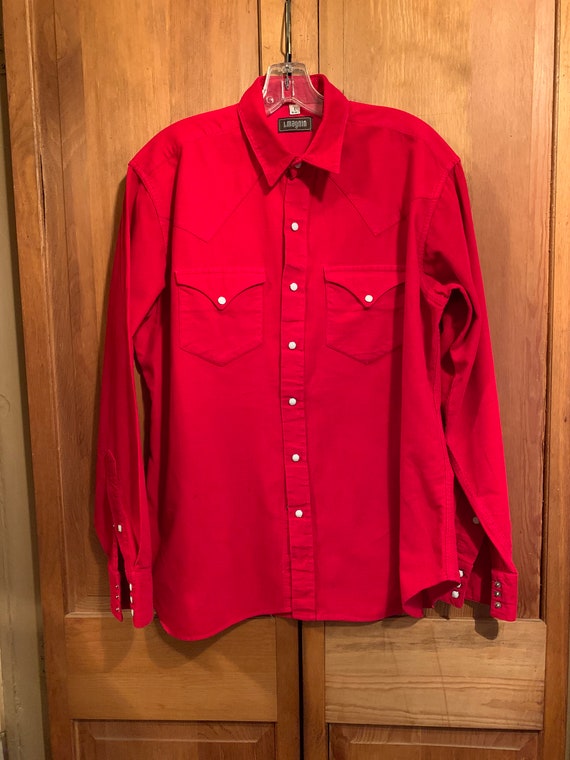 A Corduroy Western Shirt