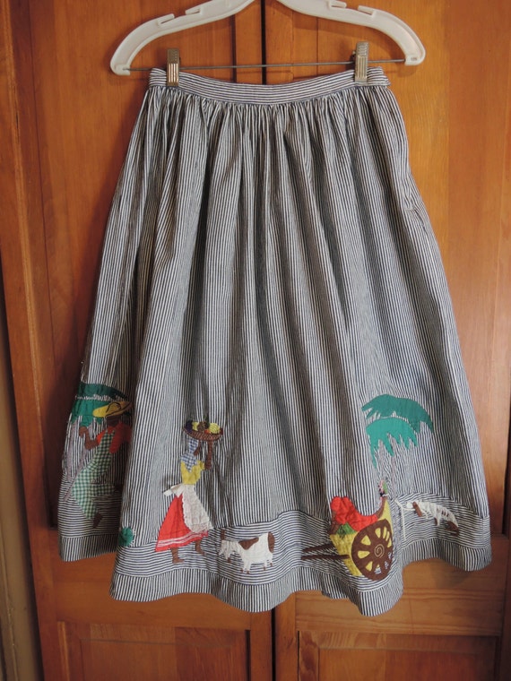 SPECTACULAR  Cotton Skirt - image 1