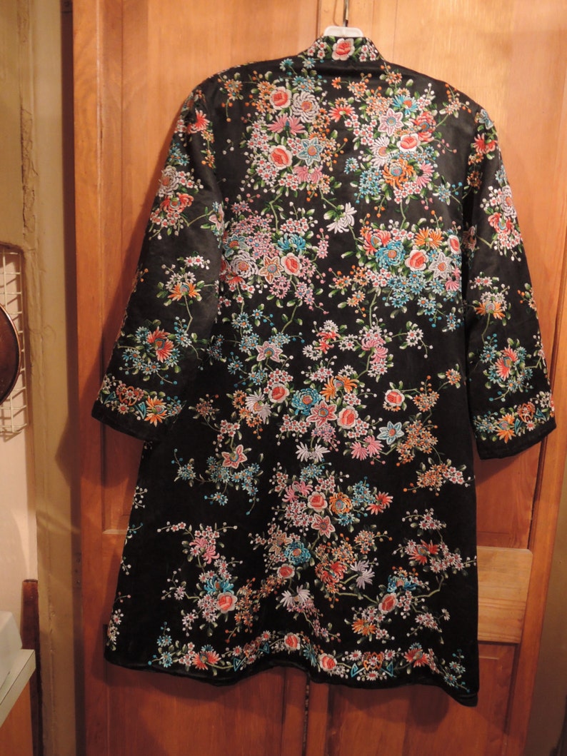 Hand Embroidered Evening Coat image 2