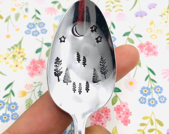 Funny Coffee Spoon Gift - “Coffee Makes Me Poop” Engraved Stainless Steel Spoon, 7 Inch, Dishwasher Safe