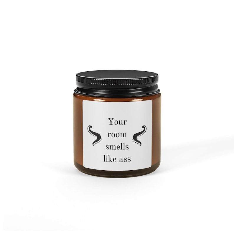 Soy Candle, Funny Room Scent, Hand Poured Aromatherapy Candle, Home Fragrance, Natural Wax