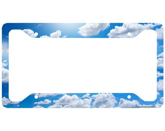Funny License Plate Frame Smirk Car Tag Frame Back Off Etsy