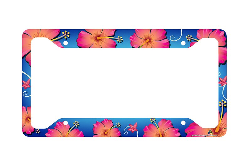 Hawaiian License Plate Frames Hawaii License Plate Frame Etsy