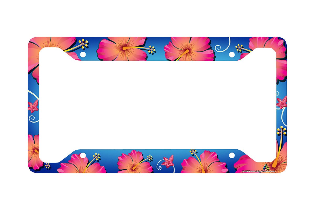 Hawaiian License Plate Frames Hawaii License Plate Frame Etsy