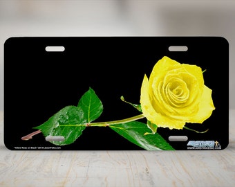 Yellow License Plate | Etsy