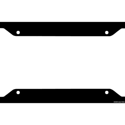Black License Plate Frame Black Car Tag Frame Black License Etsy