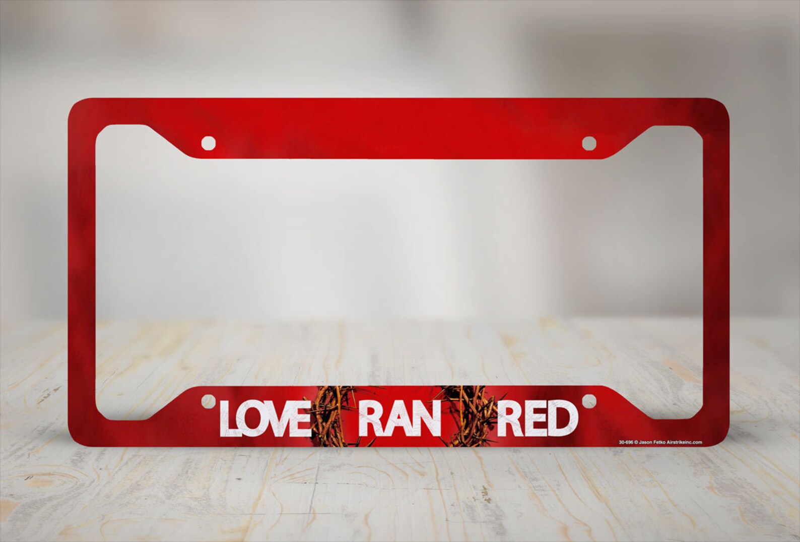 Christian License Plate Frame Christian Car Tag Frame Etsy