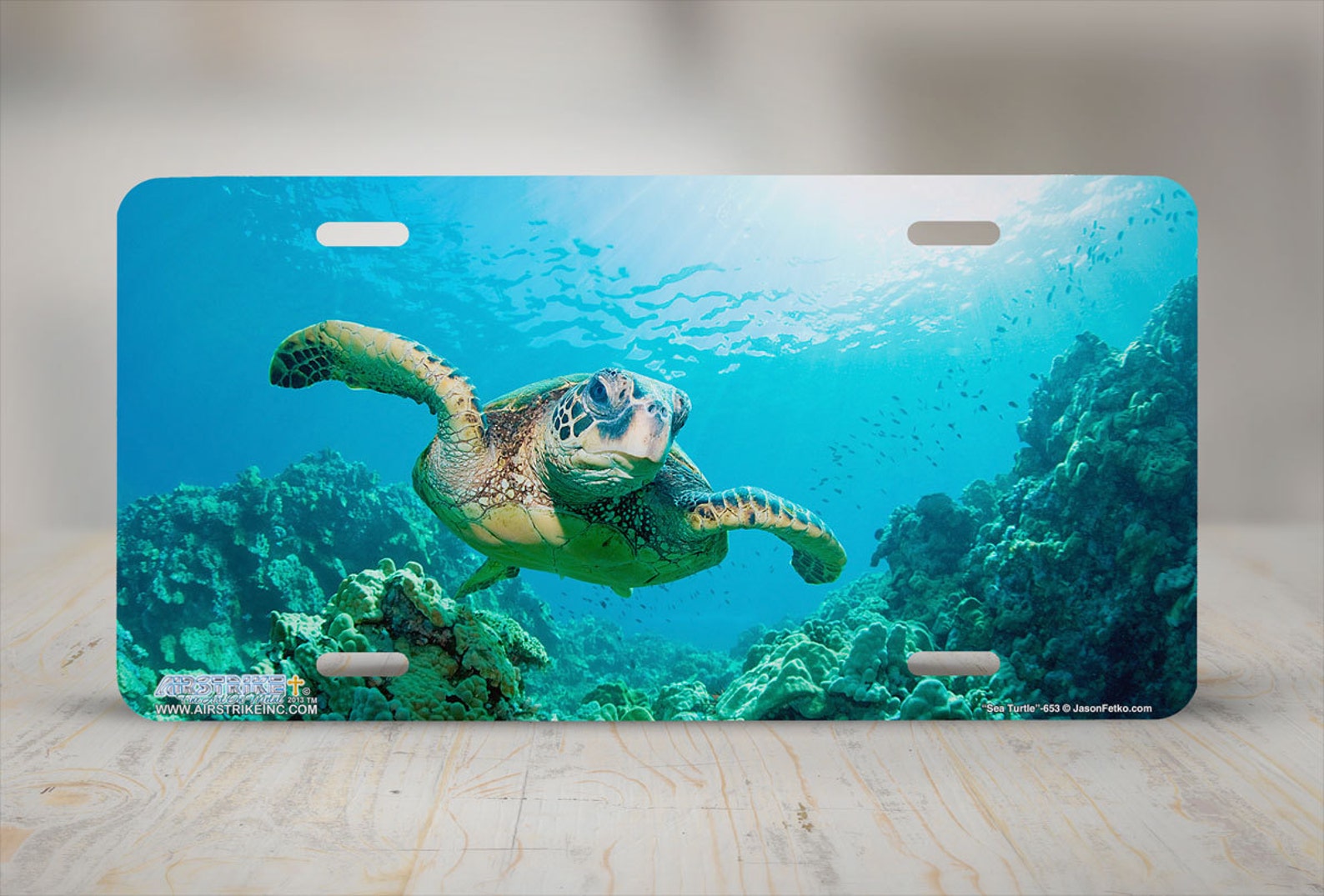 Sea Turtle Front License Plate Sea Turtle License Plate Sea Etsy