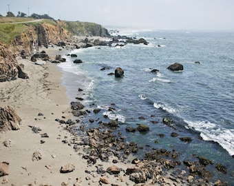 Northern California Sea Ocean Landscape Photo Print Decor Photography Art 8x10