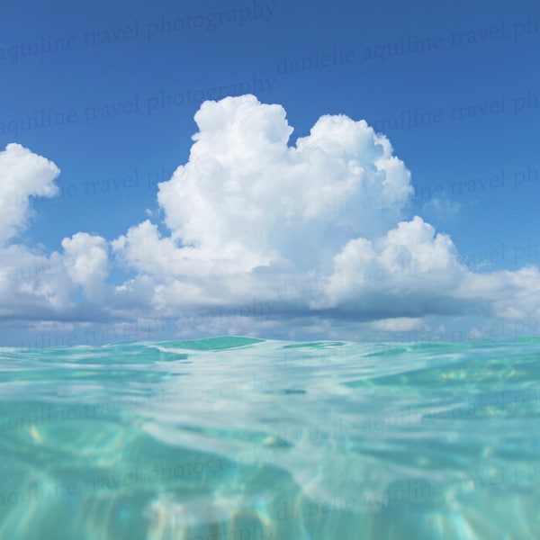 Caribbean Blue Water - Etsy