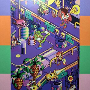 Isometric Zones, A5 Art Prints image 7